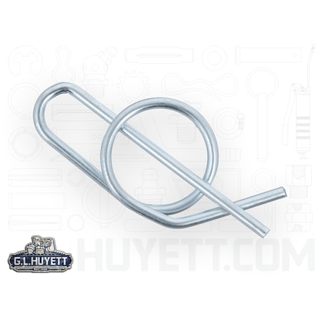 Huyett Ring Cotter Pin, 1/2 in Dia, Steel RC-0500-H